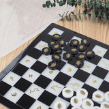 Chess & Checker Game Board Resin Mold International Checkers Silicone Mould