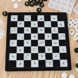 Chess & Checker Game Board Resin Mold International Checkers Silicone Mould