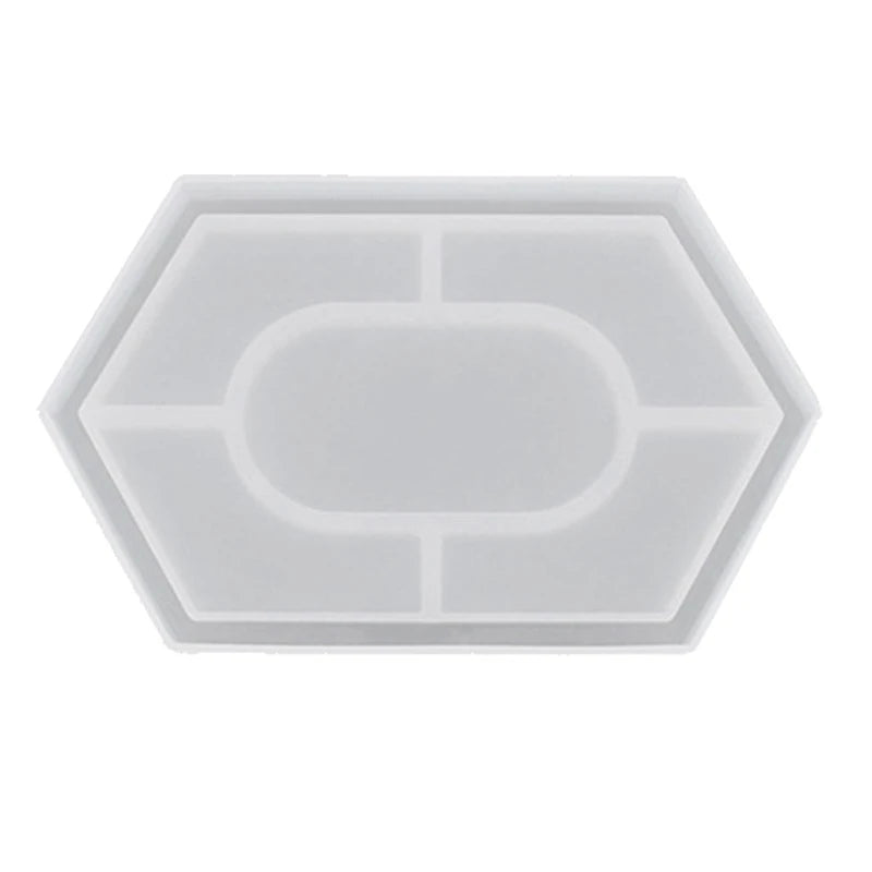 Coaster Tray Resin Casting Mold Jewelry Tray Epoxy Resin Molds