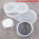 Coin Capsules Resin Mold & Storage Box