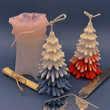 Coniferous Christmas Tree Mold Handicrafts Candle Resin Casting Mold