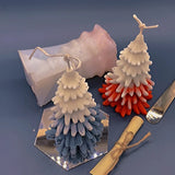 Coniferous Christmas Tree Mold Handicrafts Candle Resin Casting Mold