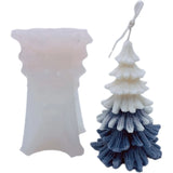 Coniferous Christmas Tree Mold Handicrafts Candle Resin Casting Mold
