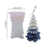 Coniferous Christmas Tree Mold Handicrafts Candle Resin Casting Mold
