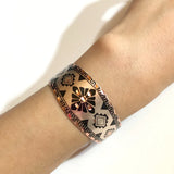 Handmade Copper Bangle Bracelet