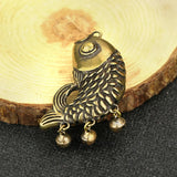 Copper Fish Bell Mini Home Decoration Ornaments