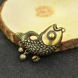 Copper Fish Bell Mini Home Decoration Ornaments