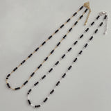 Copper Metal Link Chains Crystal Necklace For Women