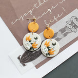 Floral Polymer Clay Earrings - Party Set3