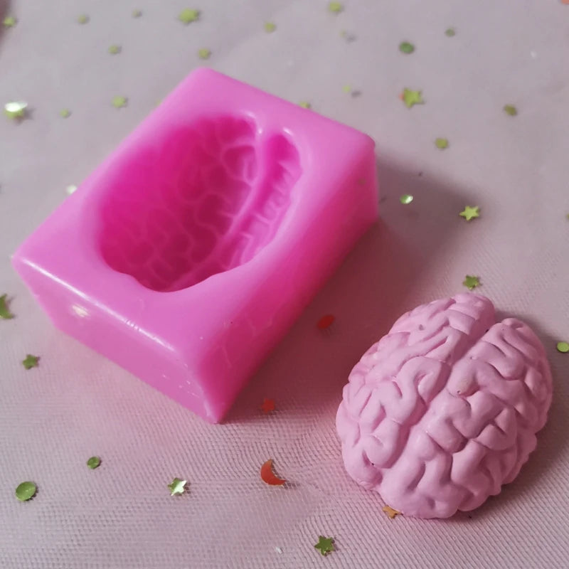 Brain Silicone Resin Mold DIY Art Craft Tool