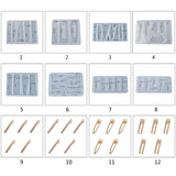 Epoxy Resin Hair Pin Casting Mold DIY Art Crafts Silicone Mould