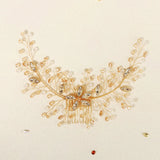 Crystal Flower Hair Combs Clips Bridal Wedding Accessories