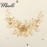 Crystal Flower Hair Combs Clips Bridal Wedding Accessories