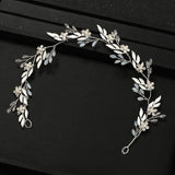 Crystal Flower Headband Tiara Wedding Hairband Bride Jewelry Band