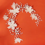Crystal Flower Headband Pearl Bridal Wedding Hair Accessories