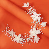 Crystal Flower Headband Pearl Bridal Wedding Hair Accessories