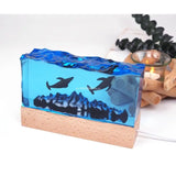 Crystal Ornaments UV Epoxy Mold Sea Wave Silicone Mold