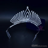 Rhinestone Bridal Wedding Tiaras Hair Accessories Silver Headpieces