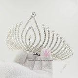 Rhinestone Bridal Wedding Tiaras Hair Accessories Silver Headpieces