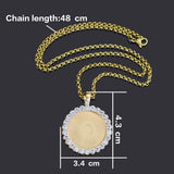 Zircon Pendant Necklaces Customize Crystal Neckalce
