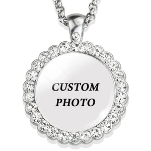 Zircon Pendant Necklaces Customize Crystal Neckalce