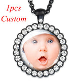 Zircon Pendant Necklaces Customize Crystal Neckalce
