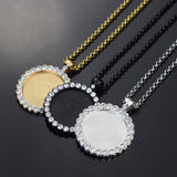 Zircon Pendant Necklaces Customize Crystal Neckalce