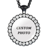 Zircon Pendant Necklaces Customize Crystal Neckalce