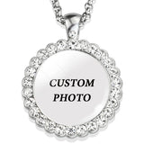 Zircon Pendant Necklaces Customize Crystal Neckalce