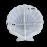 Resin Mold Shell Plate Silicone Casting Dish Mould Jewelry Making Tools