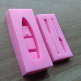 Boat Oars Pendant Silicone Resin Casting Mold 3D Sail Boat Epoxy Resin Mold
