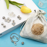 DIY Bracelets Jewelry Making Kit for Girls Boys Metal Beads Charms Accessories
