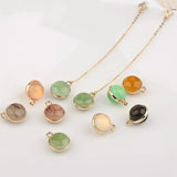 DIY Artistic Pearl Alloy Pendant Earring Necklace Materials