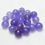 DIY Violet Stone 6-10mm Ball Bracelet Accessories