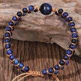 Natural Stone Bracelet Women Charm Beads Bangle Tiger's Eye Bracelet