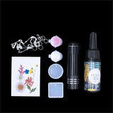 Dried Flower Resin Mold Kit for Jewelry Making