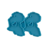 Earrings UV Crystal Epoxy Mold Resin Silicone Mould