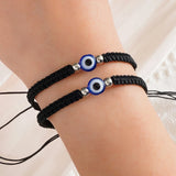 Evil Eye Couple Bracelets Red String Wristband for Protection Luck