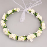 Adjustable Wreath Head Wear Wedding Flower Crown Bride Hair Accessories