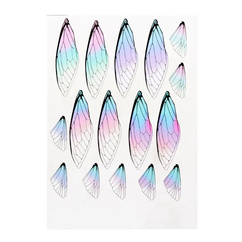 Dragonfly Cicada Wings Pendant Earrings Insect Wings Jewelry Making