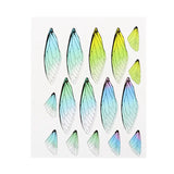 Dragonfly Cicada Wings Pendant Earrings Insect Wings Jewelry Making