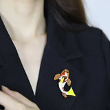 Carp Fish Shape Brooches Acrylic Jewelry Women Children Clothing Accessories