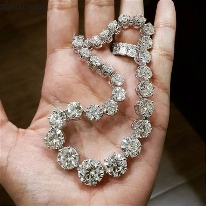 8mm AAAAA Cz Stone Silver Tennis Bracelet for Women