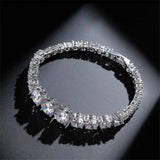 8mm AAAAA Cz Stone Silver Tennis Bracelet for Women