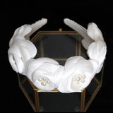 Flower Brides Tiara Headbands Wedding Hairbands Bridal Hair Accessory