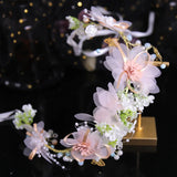 Flower Headbands Fairy Hairbands for Women Girls - Wedding Hair Jewelry