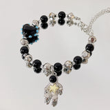 Glass Dots Love Straight Hole Beads Japanese Glass DIY Bracelet Beads