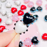 Glass Dots Love Straight Hole Beads Japanese Glass DIY Bracelet Beads