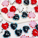 Glass Dots Love Straight Hole Beads Japanese Glass DIY Bracelet Beads