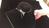 Pearl Beads Necklace Chain with Lobster Clasp Elegant Fashion Jewelry
